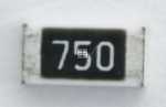 Vestel Smd Resistor - 75r-0 125w 30000795 Res Smd 1-8w 75r J 1206 Rohs