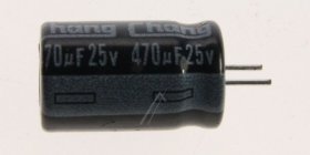Vestel Electrolytic - 470uf-25v 30000409 Cap El 470µf 25v M 500ma 10x16 Rohs