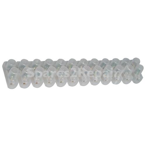 Luster Terminal - 12 Way Cable Connector Strip Ø 2,5mm