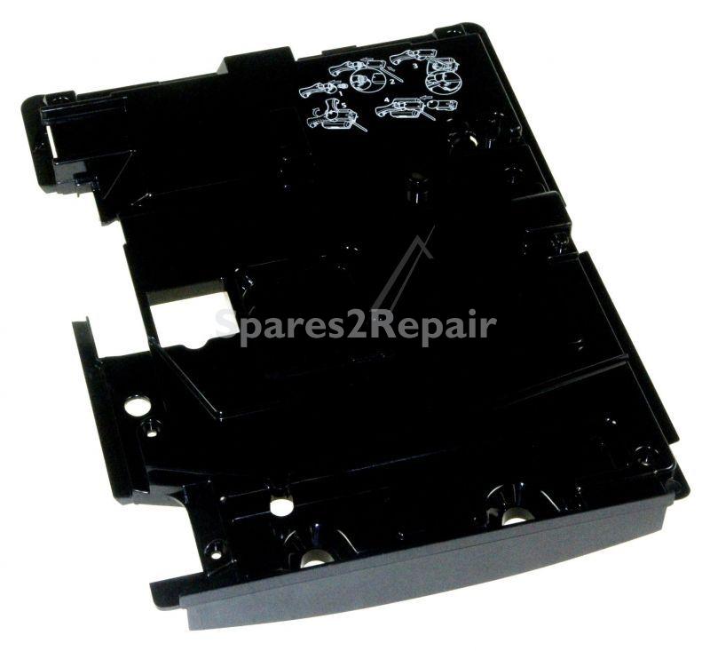 Saeco Housing - 11024065 996530067832 Abdeckung int panel front gmyb Schwarz ser