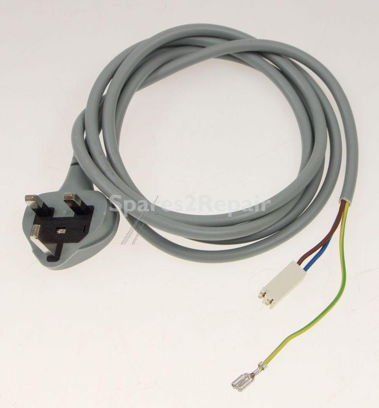 Mains Power Lead - 3793813209 Power Cable Uk 2000mm 3x1 0mm [Electrolux Aeg]