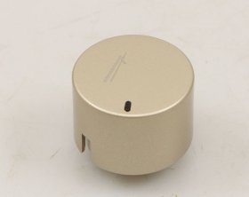 Control Knobs - C00196248 482000062384 Control Knob (push) Nickel [Whirlpool Indesit]