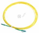 Logilink Optical Plug/optical Plug - Fibre Simplex Patch Cord, Os2 Sm G.657.a2, Sc-apc To Lc-apc, 5 M