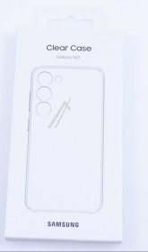 Samsung Leather Bag Gsm - Ef-qs911ctegww Samsung Clear Case For Galaxy S23 Transparent