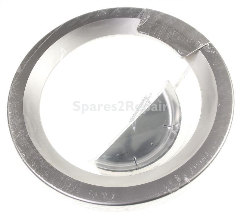 Smeg Washing Machine Window - 695260107 Gr porth la Li09 Grey