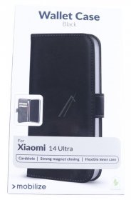 Mobilize Leather Bag Gsm - 29645 Mobilize Classic Gelly Wallet Book Case Xiaomi 14 Ultra Black