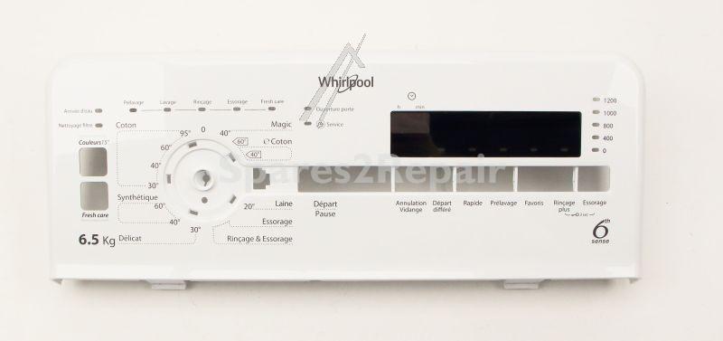 Switch - C00447938 481010827000 Console Wh-fr-1200-6 5kg-e1-core Print [Whirlpool Indesit]