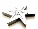 Brandt Fan Blades - As0062490 Impeller Fan