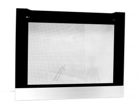 Oven outer Door - 140037378050 Front Glass Inox 594x470mm [Electrolux Aeg]
