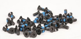 Segway Ninebot Screw - 14 01 0047 00 Inner Hexagon Countersunk Head Black Zinc Plated Carbon Steel Screw 50 Pieces
