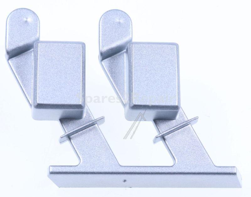 Button - C00517481 488000517481 Knob Left Sil 16bk [Whirlpool Indesit]