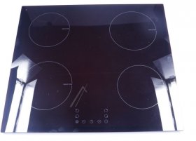 Genesis Ha Ceramic Surface - 90100157 Ceramic Glass 590*520*4mm Black 4 Sides Beveling