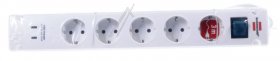 Brennenstuhl 5 Way Socket Outlet Switch - Bremounta Steckdosenleiste 5-fach Mit 2 Usb C-ladebuchsen (steckerleiste Usb C Mit Schalter Und 3m Kabel)
