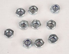 Segway Ninebot Screw - 10 01 0114 00 Carbon Steel Galvanized Lock Nut Kit M6