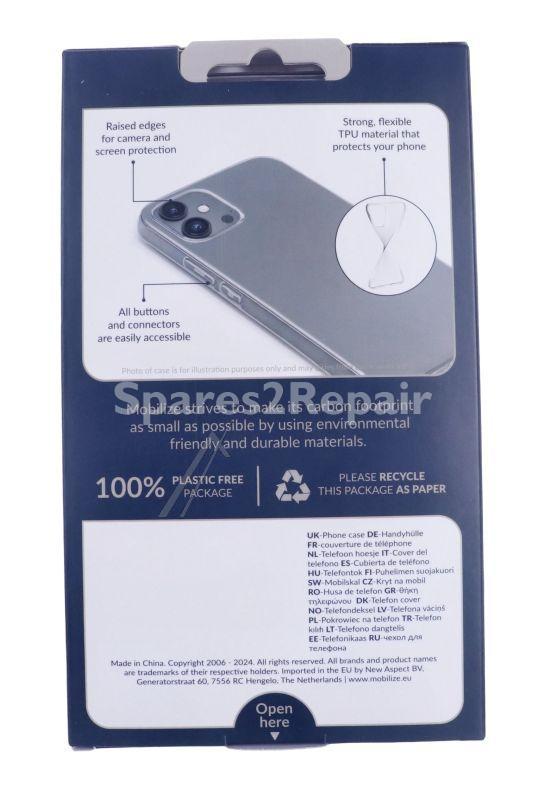 Mobilize Leather Bag Gsm - 80055 Mobilize Gelly Case Samsung Galaxy A16 4g-5g Clear