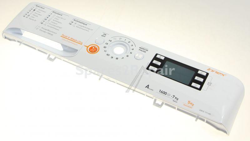 Operating Unit Screen - C00501600 488000501600 Control Panel+handle Xwde 751680 W Fr [Whirlpool Indesit]