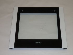 Oven outer Door - 410300098 C00936311 Front Door Outer Glass Group [Arcelik]