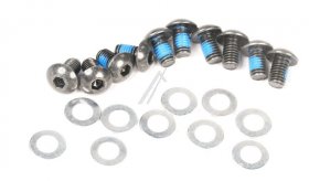 Segway Ninebot Screw - Ab 99 00 00 0197 Hexagon Socket Flat Round Head M5x8 Screw Assembly With Flat Washer