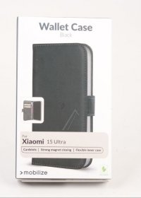 Mobilize Leather Bag Gsm - 80246 Mobilize Classic Gelly Wallet Book Case Xiaomi 15 Ultra Black