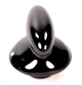 Control Knobs - C00648009 488000648009 Hob Knob Black Country Pulsar [Whirlpool Indesit]