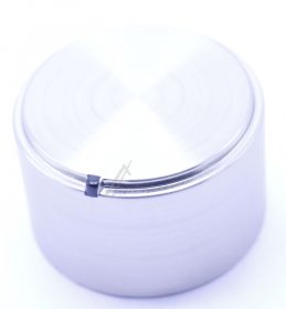 Button - C00657722 488000657722 Sp Hob Knob Nickel Brushed Diameter [Whirlpool Indesit]