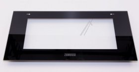 Front Plate - 140068481021 Front Glass Inox Zanussi 592x [Electrolux Aeg]