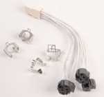 Faber Franke Roblin Socket - 133 0059 114 Kit n 4 Halogen Lamp Holder Magica Isola