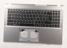 Acer Gr German Notebook keyboards - 6b j7wn2 014 Top Cover Silver With Keyboard German