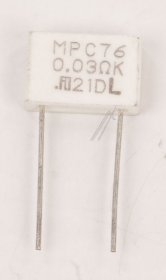 Futaba Band-resistor - 0 03r-2w Mpc76 0r03 K Mpc76 Non-flammable Band Resistor 13x4mm
