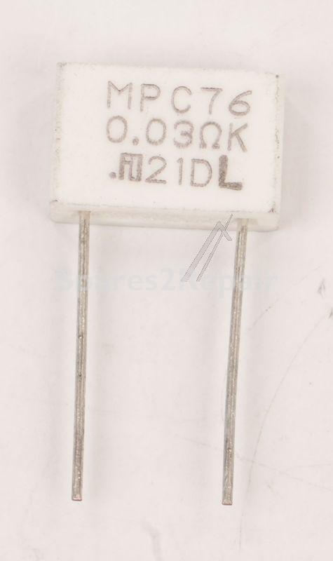 Futaba Band-resistor - 0 03r-2w Mpc76 0r03 K Mpc76 Non-flammable Band Resistor 13x4mm