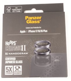 Panzerglass Display Protective Film - Pg53111 Panzerglass Hoops Ceramic Ii Camera Lens Protector Iphone 17 | Iphone 16 | 16 Plus