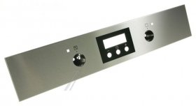 Front Plate - 140043376072 Front Glass Inox Zanussi 592x4 [Electrolux Aeg]