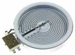 Ceramic Heater Element - 10 54111 004 93679777 Electric Plate 1200w-d 140 [Candy Hoover]