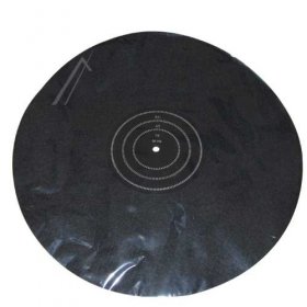 Analogis Turntable Mat - Mat Eight Mat Eight Felt Turntable Black 1 0mm Diam: 298mm 16g