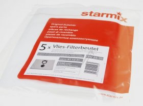 Starmix Vacuum Cleaner Bags - Fbv2535 411231 Vacuum Cleaner Bags Fbv 32-35 -5 Pack