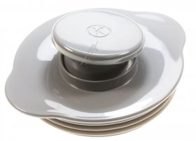 Mixing Bowl Lid - Kw715965 Liquid Lid Seal-filling Cap Gray Khh326wh [Delonghi]