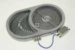 Ceramic Heater Element - 32010380 Highlight Heater Oval(Ø140-250)230v1800weika [Vestel]