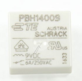 Te Connectivity Pcb Relay To 12v - 9vdc 6a-250vac Relais, 1 Wechsler, 7-1415356-1