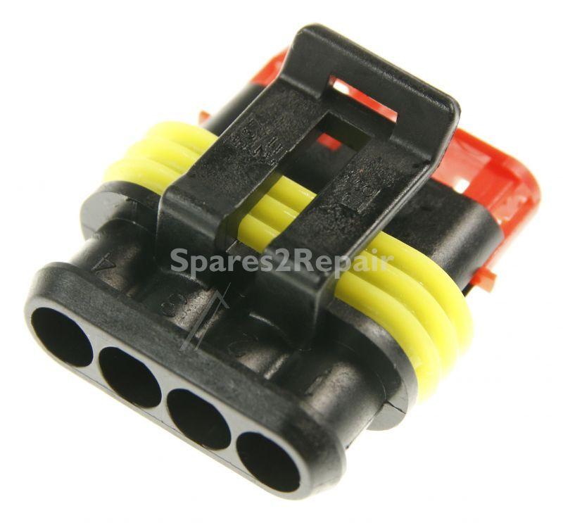 Te Connectivity Socket Housing - Superseal BuchsengehÄuse 4-polig Rm6,0