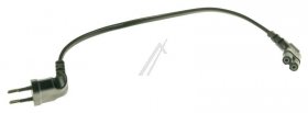 Compatible Euro Power Supply Cable - Euro Power Supply Cable Angled Black 0 3m Compatible Euro Power Supply Cable - Euro Power Supply Cable Angled Black 0 3m