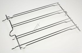 Smeg Telescopic Slideout Oven Grills - 848590771 Left Oven Guide Frame