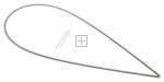 Clamp For Door Sleeve - 2802580600 C00864982 Door Hood Clamp(spring) [Arcelik]
