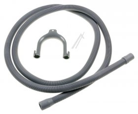 Compatible Outlet Pipe - 0325 2 5m Universal Drain Hose Straight Fit 19mm And 21mm