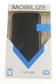 Mobilize Leather Bag Gsm - 22234 Mobilize Classic Flip Case Lg Leon Black