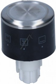 Button - 42142188 Push-pull Knob (inox oven) [Vestel]