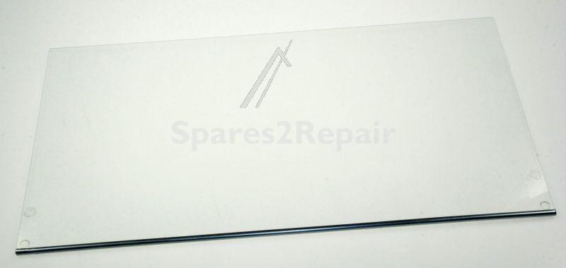 Liebherr Glass Panel - 929361900 Glass Plate Complete + Retaining Bar