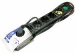Vivanco 6 Way Socket Outlet Switch - Ebls 6s 6fach Steckdosenl.schaltbar Kisi,schwarz,1,4m,1,5mm