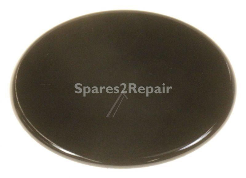 Mechanical Components - C00052932 482000026825 Burner Cap Semi Rapide (medium) Black [Whirlpool Indesit]