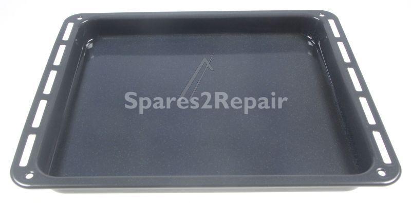 Fry Pan - C00344931 481010674817 Fat Pan Enamelled Grey [Whirlpool Indesit]