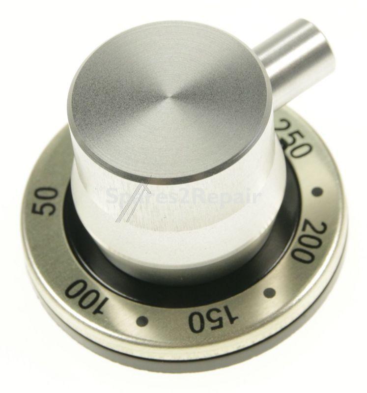 Ilve Termostat-button - Control Knob Thermostat Chrome-black